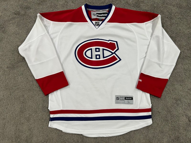 White Large Men's Reebok Jersey (Used)