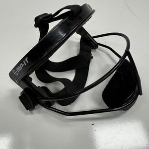 Used RIP-IT DEFENSE YTH BB/SB Fielders Mask Black One Size 11860-S000299355