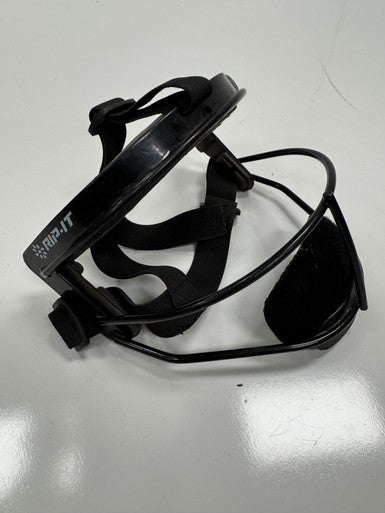 Used RIP-IT DEFENSE YTH BB/SB Fielders Mask Black One Size 11860-S000299355