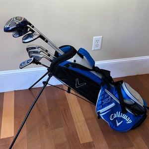Junior Callaway XJ Right Handed Clubs (Full Set) Junior 7 Pieces (Used/Pristine)