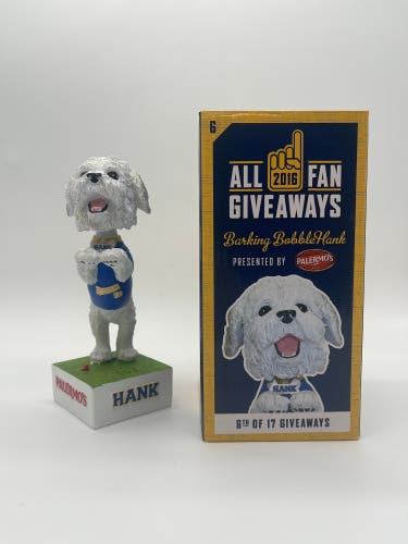 Hank The Dog Milwaukee Brewers Bobblehead