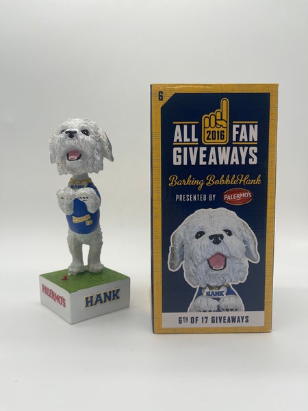 Hank The Dog Milwaukee Brewers Bobblehead