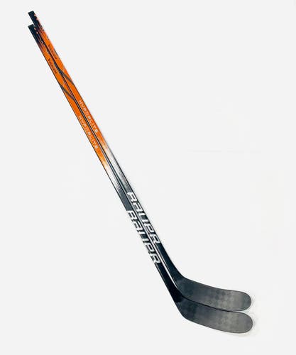 New 2 pack Bauer Vapor Hyperlite 2 (orange) Pro Stock - LH, P28M, 77 Flex