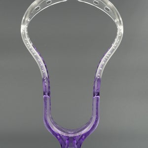 Custom Dyed N20 Lacrosse Head – Clear-to-Purple Fade – Unstrung