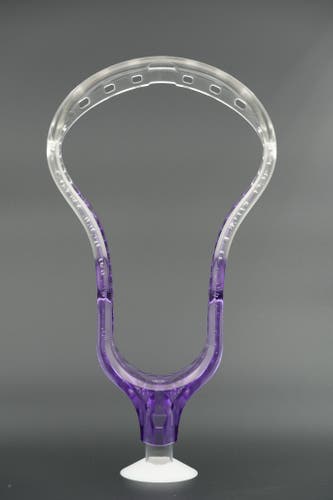 Custom Dyed N20 Lacrosse Head – Clear-to-Purple Fade – Unstrung