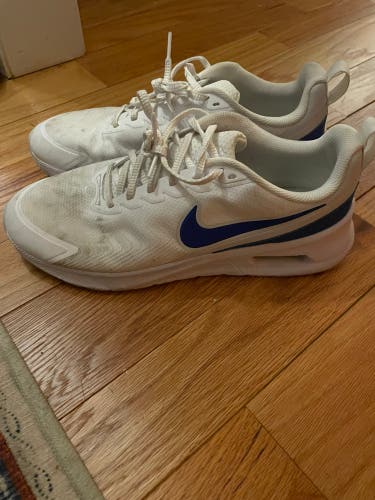 Nike Trainers White Unisex Size M 11.5 Used Comfortable