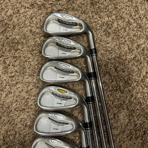 Men's 2005 TaylorMade Rac OS 6 Iron Right Handed Stiff Flex Steel Shaft (Used)