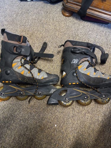 K2 Flight 76-M Inline Skates Size 9 (Used)