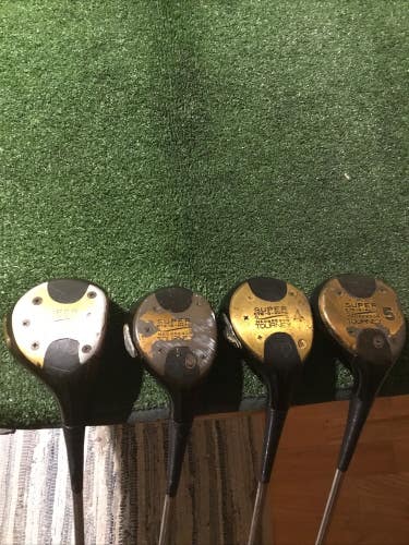 MacGregor Tourney Super Eye O Matic Woods Set (D, 3W, 4W, 5W) True Temper Steel