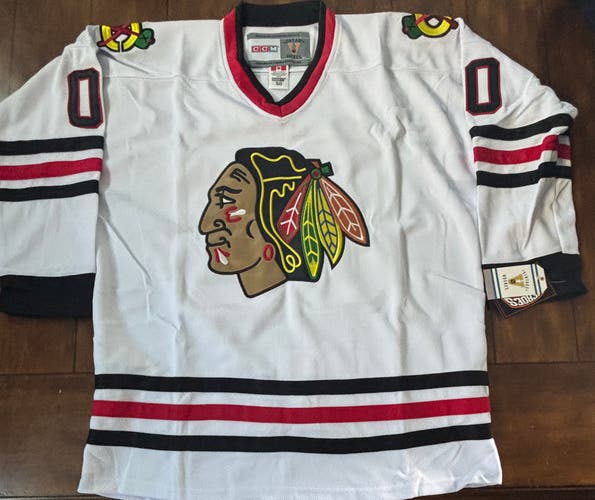 Christmas Vacation Clark Griswold Chicago Blackhawks Jersey Size Large