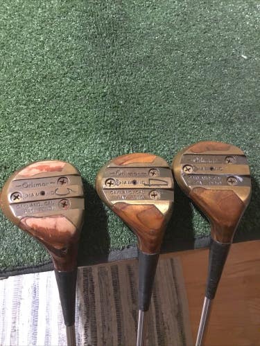 Orlimar Diamond Woods Set (3 Wood, 4 Wood, 5 Wood) Steel Shafts (Vintage)