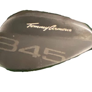 Tommy Armour 845 Black Gap Wedge 52*08 RH TA-24 Stiff Steel 35" New Midsize Grip