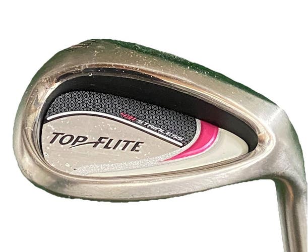 Top Flite Stainless Sand Wedge 56* RH Petite Ladies Graphite 33.5" New Grip Nice