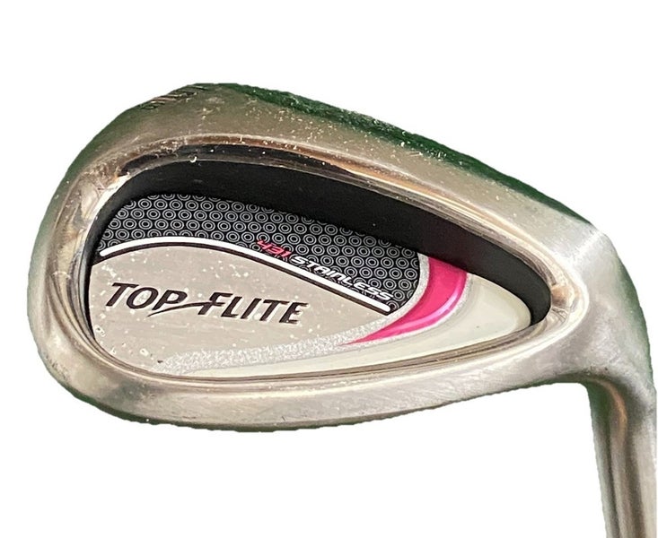 Top Flite Stainless Sand Wedge 56* RH Petite Ladies Graphite 33.5" New Grip Nice