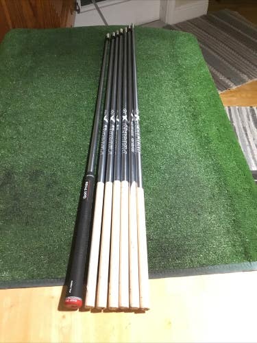 Set Of 7 Project X IO Stiff 110g Steel Irons Shafts (34 5/8 - 37 3/4) Read