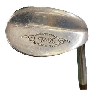 Wilson R-90 Original Sand Iron Wedge RH Men's Stiff Steel 35" New Grip Nice Club