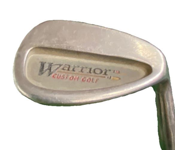 Warrior Golf Stainless Lob Wedge 60* Men's RH Stiff Flex Steel 35" New Grip Nice