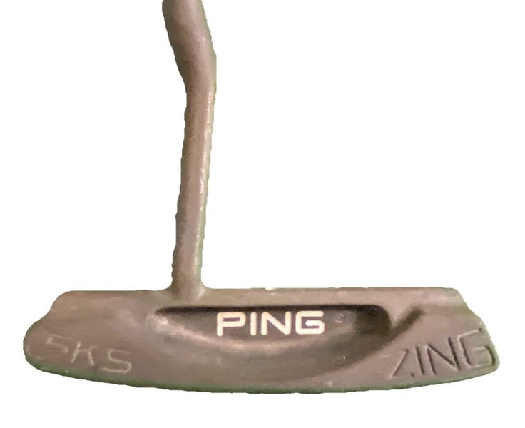 Ping Zing 5KS Long Slant Neck Manganese Bronze Putter RH 34.5" Nice Grip Sweet