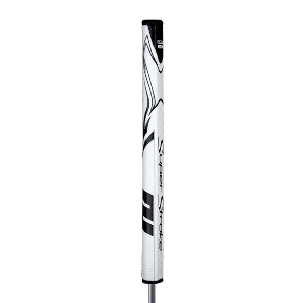 SuperStroke Zenergy XL Tour 2.0 Putter Grip (White/Black, 1.18", 77g) NEW