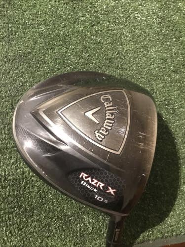 Callaway Razr X Black 10.5* Driver Regular Fujikura Motore F8 60g Graphite 45.5