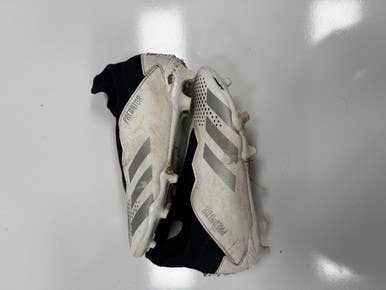 Used Adidas Soccer Cleats White Junior 03 11860-S000299281