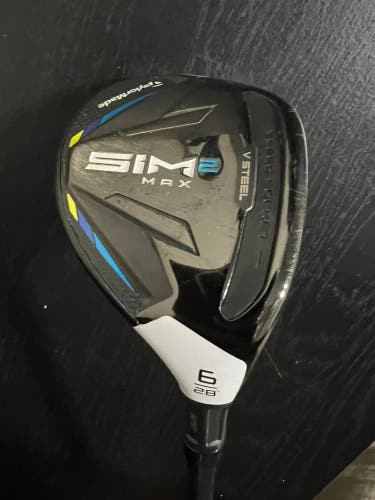 *NICE* TaylorMade Sim2 Max 6H 28° RH Fujikura Ventus 5-A Senior Flex Dri-Tac 39"