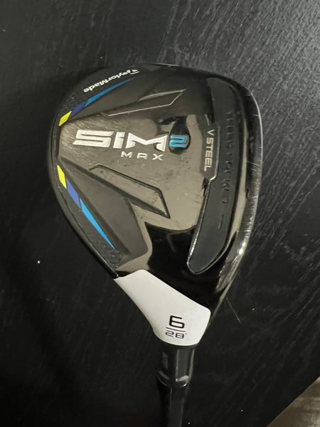 *NICE* TaylorMade Sim2 Max 6H 28° RH Fujikura Ventus 5-A Senior Flex Dri-Tac 39"