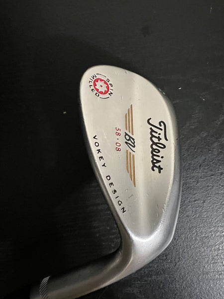 *Good* 2009 Titleist Vokey Spin Milled 58°/08 Wedge Flex GP Tour Velvet 35"