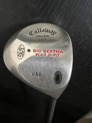 *NICE* Callaway Big Bertha War Bird 10° RH Driver RCH 96 Stiff Flex Graphite 44”