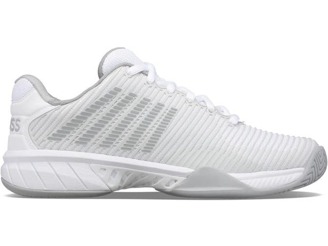 *NIB* K-SWISS HYPERCOURT EXPRESS 2 JUNIOR TENNIS SHOES (BRLYBLU/WHITE) SZ 3.5