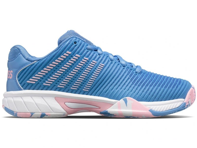*NIB* K-SWISS HYPERCOURT EXPRESS 2 JUNIOR TENNIS SHOES (BRLYBLU/WHITE) SZ 3.5