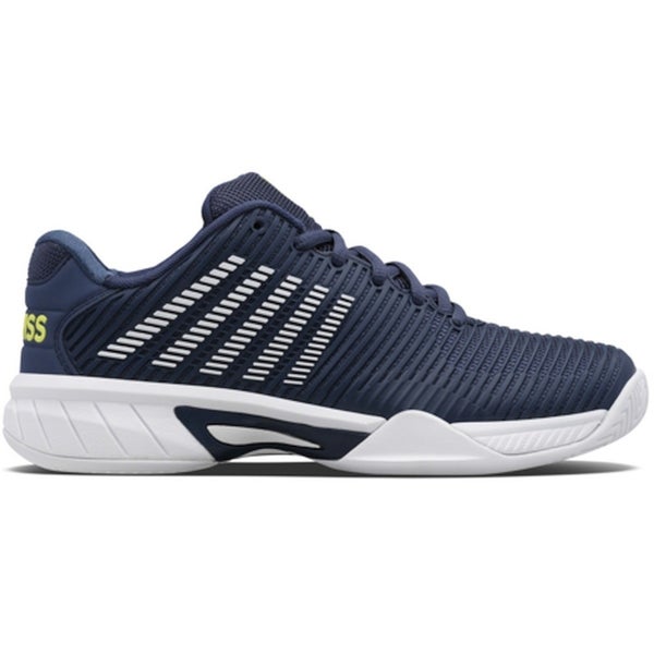 *NIB* K-SWISS HYPERCOURT EXPRESS 2 JUNIOR TENNIS SHOES (MOONLTOCEAN/WHT) SZ 2.5