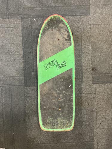 Used OUTER LIMIT SKATEBOARD Complete Skateboard Green Long 11614-S000223431