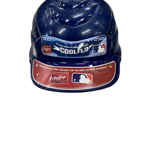 Used Rawlings BATTING HELMET Batting Helmet No Mask Navy Blue M/L 11613-S000169760