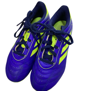 Used Adidas GOLETTO Soccer Cleats Royal Blue Junior 01 11613-S000169729