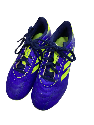Used Adidas GOLETTO Soccer Cleats Royal Blue Junior 01 11613-S000169729