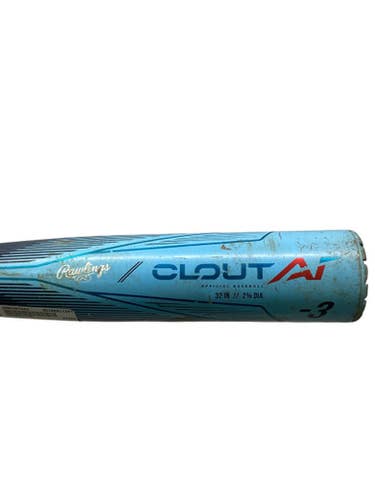 Used Rawlings CLOUT AI BB/SB High School -3 Bat 32" 11347-S000257443