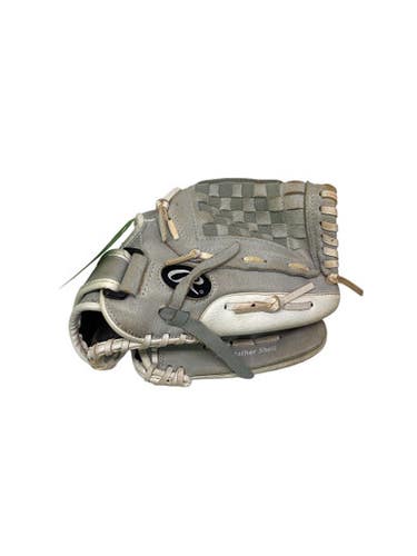 Used Rawlings HIGHLIGHT BB/SB Glove RH Throw Grey 12" 11347-S000257416