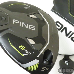 PING G430 SFT Fairway 19°  5 Wood Alta CB 65 Black Stiff Flex +Cover .. MINT
