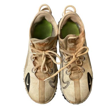 Used Nike TURF SHOES BB/SB Cleats White Junior 05 11760-S000083156