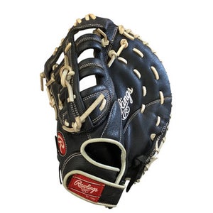 Used Rawlings STORM BB/SB First Base LH Throw Black 13" 11760-S000083105