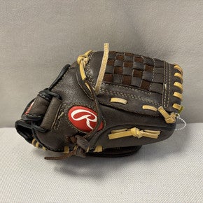 Used Rawlings H100BRNC BB/SB Glove RH Throw Brown 10" 11490-S000266413
