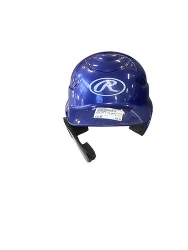 Used Rawlings W JAW GAURD Batting Helmet No Mask Royal Blue MD 11479-S000406401