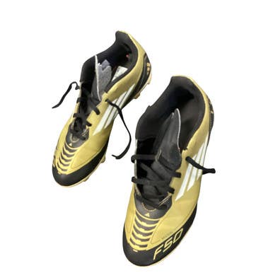 Used Adidas Soccer Cleats Tan Junior 05 11479-S000406402