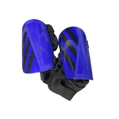 Used Adidas Soccer Shin Guards Junior Royal Blue MD 11479-S000406368