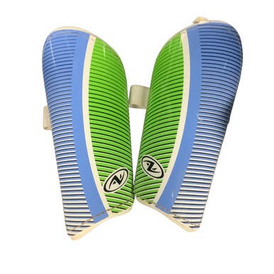 Used Soccer Shin Guards Junior Royal Blue MD 11479-S000406367