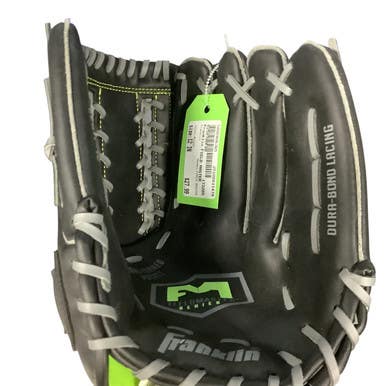 Used Franklin FIELD MASTER BB/SB Glove RH Throw Black 12" 11479-S000406365