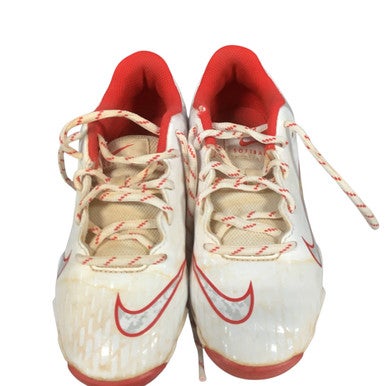 Used Nike BASEBALL CLEAT BB/SB Cleats White Junior 02 11479-S000406362