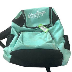 Used Rawlings BAT BAG BB/SB Player Backpack Carolina Blue 11479-S000406344