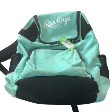 Used Rawlings BAT BAG BB/SB Player Backpack Carolina Blue 11479-S000406344
